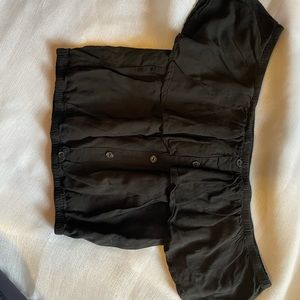 Off the shoulder crop top